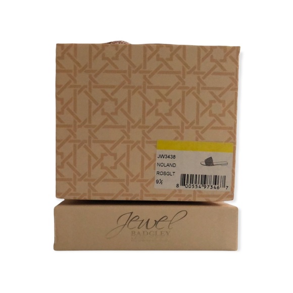 Badgley Mischka sparkly slides size 9.5 - Picture 2 of 5